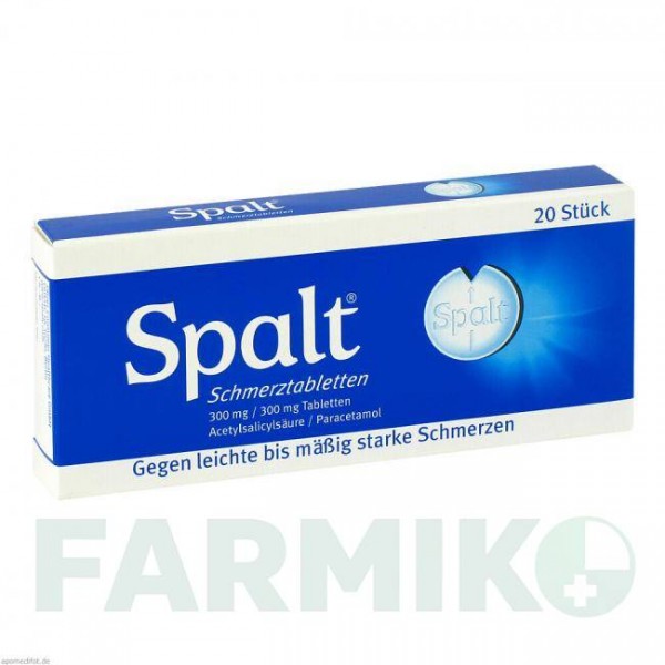 СПАЛТ (SPALT) таблетки 20 шт - Парацетамол, Другое PHARMASGP