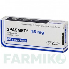 СПАЗМЕД (SPASMED) 15 мг таблетки 30 шт - Троспиум EMRA-MED
