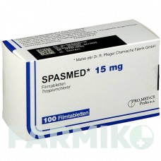 СПАЗМЕД (SPASMED) 15 мг таблетки 50 шт - Троспиум EMRA-MED