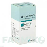 СПАСМОФИДЕС (SPASMOFIDES) капли 50 мл - Гомеопатия BIOLOGISCHE HEILMITTEL HEEL