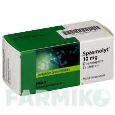 СПАЗМОЛИТ (SPASMOLYT) 10 мг таблетки 50 шт - Троспиум MEDA PHARMA