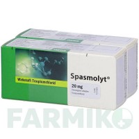 СПАЗМОЛІТ (SPASMOLYT) 20 мг таблетки 100 шт - Троспіум EMRA-MED