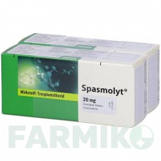 СПАЗМОЛИТ (SPASMOLYT) 20 мг таблетки 100 шт - Троспиум EMRA-MED