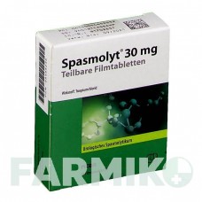СПАЗМОЛИТ (SPASMOLYT) 30 мг таблетки 30 шт - Троспиум MEDA PHARMA