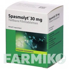 СПАЗМОЛИТ (SPASMOLYT) 30 мг таблетки 100 шт - Троспиум MEDA PHARMA