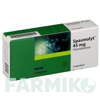 СПАЗМОЛИТ (SPASMOLYT) 45 мг таблетки 30 шт - Троспиум MEDA PHARMA