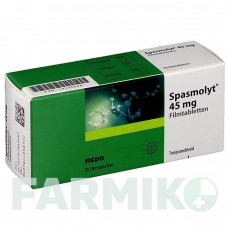 СПАЗМОЛИТ (SPASMOLYT) 45 мг таблетки 50 шт - Троспиум MEDA PHARMA