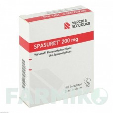 СПАЗУРЕТ (SPASURET) 200 таблетки 30 шт - Флавоксат RECORDATI