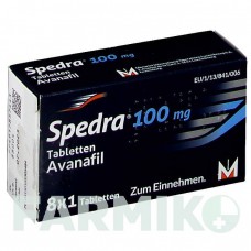 СПЕДРА (SPEDRA) 100 мг таблетки 8 шт - Аванафил BERLIN-CHEMIE