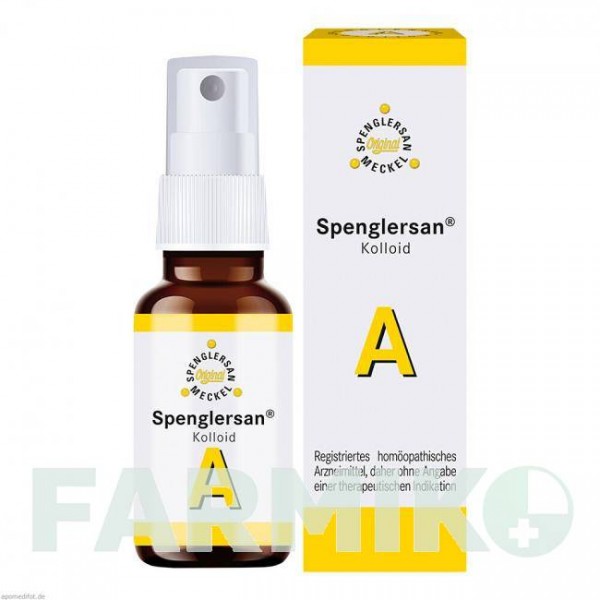 СПЕНГЛЕРСАН (SPENGLERSAN) растирание 10 мл - Гомеопатия SPENGLERSAN