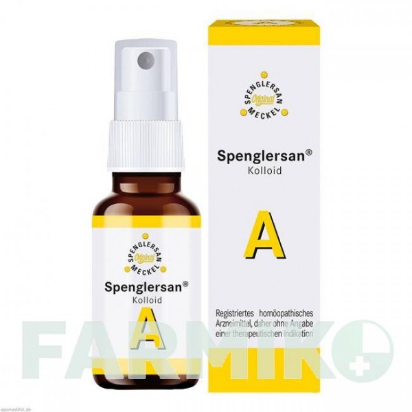 СПЕНГЛЕРСАН (SPENGLERSAN) растирание 20 мл - Гомеопатия SPENGLERSAN
