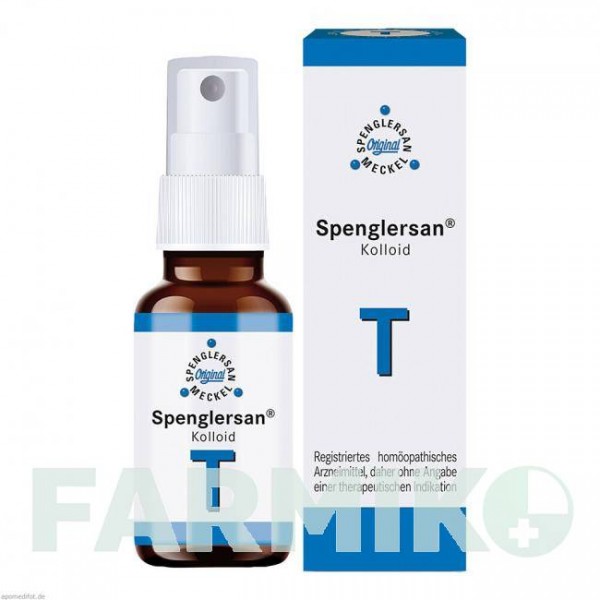 СПЕНГЛЕРСАН (SPENGLERSAN) растирание 20 мл - Гомеопатия SPENGLERSAN
