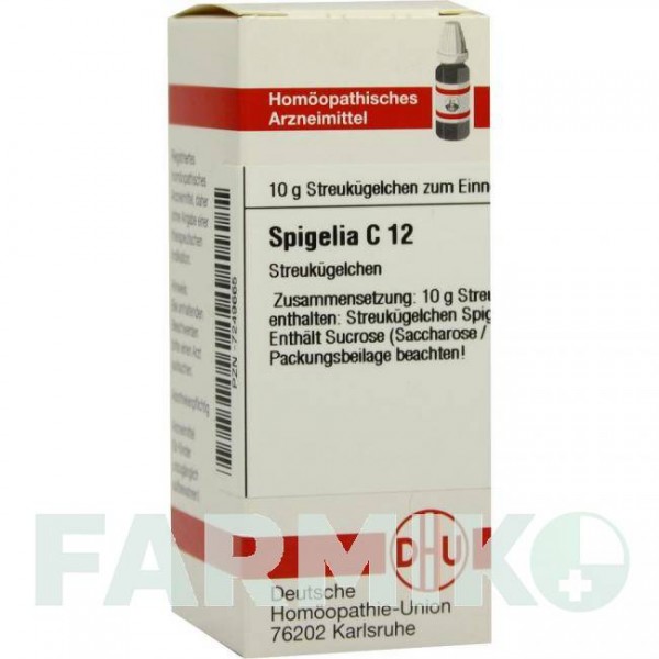 СПИГЕЛИЯ (SPIGELIA) C 12 глобули 10 г - Гомеопатия DHU