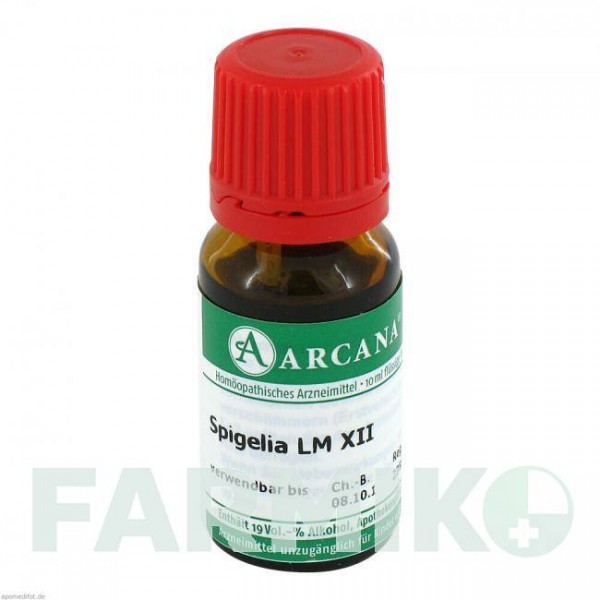 СПИГЕЛИЯ (SPIGELIA) LM 12 раствор 10 мл - Гомеопатия ARCANA DR.SEWERIN