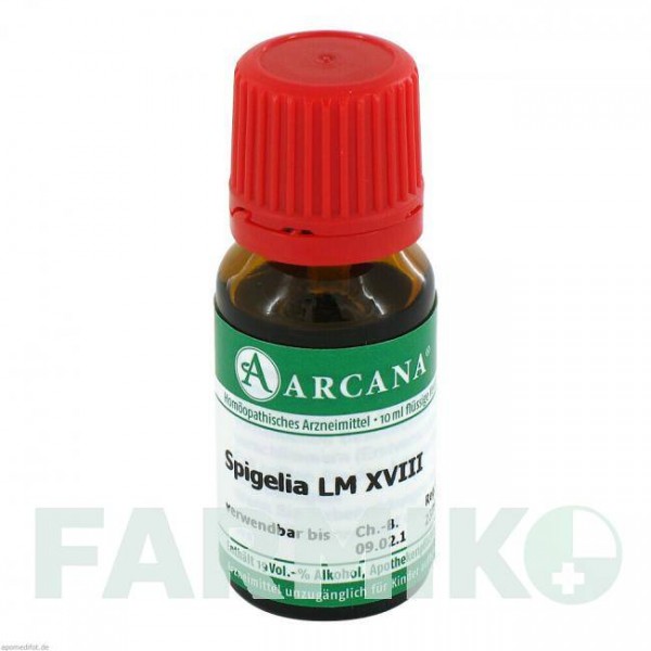 СПИГЕЛИЯ (SPIGELIA) LM 18 раствор 10 мл - Гомеопатия ARCANA DR.SEWERIN