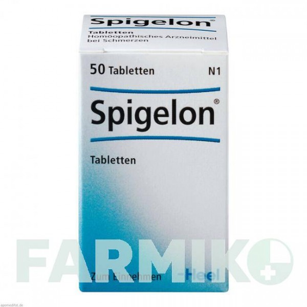 СПІГЕЛОН (SPIGELON) таблетки 50 шт - Гомеопатія BIOLOGISCHE HEILMITTEL HEEL