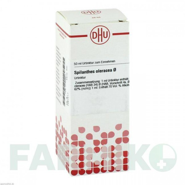 СПИЛАНТЕС (SPILANTHES) D 1 раствор 50 мл - Гомеопатия DHU