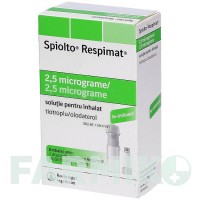 СПІОЛТО (SPIOLTO) 2,5 мкг/2,5 мкг доз розчин 1x4,0 мл - Олодатерол, Тіотропію бромід AXICORP PHARMA