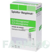СПИОЛТО (SPIOLTO) 2,5 мкг/2,5 мкг доз раствор 3x4,0 мл - Олодатерол, Тиотропия бромид AXICORP PHARMA