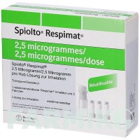СПИОЛТО (SPIOLTO) 2,5 мкг/2,5 мкг доз раствор 3x4,0 мл - Олодатерол, Тиотропия бромид CC PHARMA