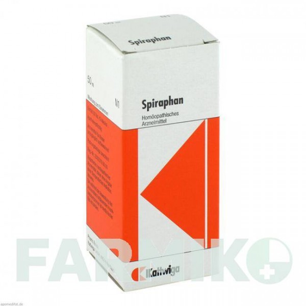 СПИРАФАН (SPIRAPHAN) капли 50 мл - Гомеопатия KATTWIGA