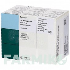 СПИРИВА (SPIRIVA) 18 мкг капсулы 30 шт - Тиотропия бромид DOCPHARM
