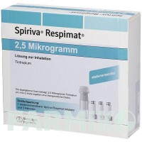 СПИРИВА (SPIRIVA) 2,5 мкг раствор 3x4,0 мл - Тиотропия бромид ACA MULLER-ADAG PHARMA