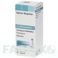 СПІРИВА (SPIRIVA) 2,5 мкг розчин 1x4,0 мл - Тіотропію бромід BOEHRINGER INGELHEIM