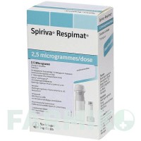 СПІРИВА (SPIRIVA) 2,5 мкг розчин 3x4,0 мл - Тіотропію бромід EMRA-MED