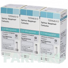 СПИРИВА (SPIRIVA) 2,5 мкг раствор 3x4,0 мл - Тиотропия бромид KOHLPHARMA