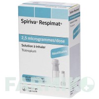 СПІРИВА (SPIRIVA) 2,5 мкг розчин 1x4 мл - Тіотропію бромід MEDICOPHARM