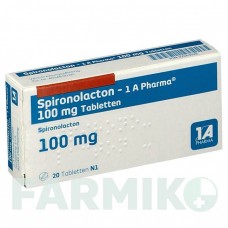 СПИРОНОЛАКТОН (SPIRONOLACTON) 100 мг таблетки 20 шт - Спиронолактон 1 A PHARMA