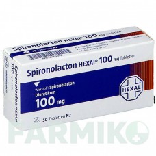 СПИРОНОЛАКТОН (SPIRONOLACTON) 100 мг таблетки 50 шт - Спиронолактон HEXAL