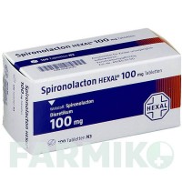 СПИРОНОЛАКТОН (SPIRONOLACTON) 100 мг таблетки 100 шт - Спиронолактон HEXAL