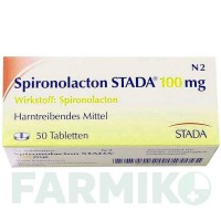 СПИРОНОЛАКТОН (SPIRONOLACTON) 100 мг таблетки 50 шт - Спиронолактон STADAPHARM