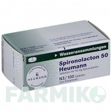 СПИРОНОЛАКТОН (SPIRONOLACTON) 50 таблетки 20 шт - Спиронолактон HEUMANN PHARMA