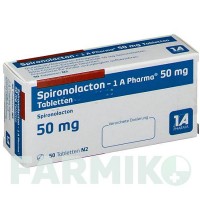 СПИРОНОЛАКТОН (SPIRONOLACTON) 50 мг таблетки 50 шт - Спиронолактон 1 A PHARMA