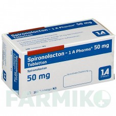 СПИРОНОЛАКТОН (SPIRONOLACTON) 50 мг таблетки 100 шт - Спиронолактон 1 A PHARMA