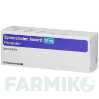 СПИРОНОЛАКТОН (SPIRONOLACTON) 50 мг таблетки 50 шт - Спиронолактон ACCORD HEALTHCARE