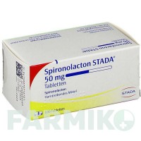 СПІРОНОЛАКТОН (SPIRONOLACTON) 50 мг таблетки 100 шт - Спіронолактон STADAPHARM