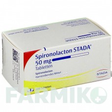 СПИРОНОЛАКТОН (SPIRONOLACTON) 50 мг таблетки 100 шт - Спиронолактон STADAPHARM