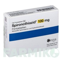 СПИРОНОТИАЗИД (SPIRONOTHIAZID) 100 мг таблетки 100 шт - Спиронолактон, Гидрохлоротиазид DESMA