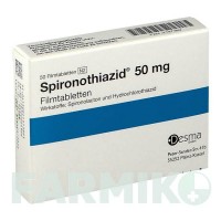 СПІРОНОТІАЗИД (SPIRONOTHIAZID) 50 мг таблетки 50 шт - Спіронолактон, Гідрохлоротіазид DESMA