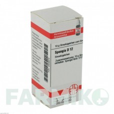 СПОНДЖИЯ (SPONGIA) D 12 глобули 10 г - Гомеопатия DHU