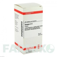 СПОНДЖИЯ (SPONGIA) D 12 таблетки 200 шт - Гомеопатия DHU