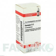СПОНДЖИЯ (SPONGIA) D 2 глобули 10 г - Гомеопатия DHU