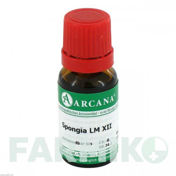 СПОНДЖИЯ (SPONGIA) LM 12 раствор 10 мл - Гомеопатия ARCANA DR.SEWERIN