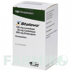 СТАЛЕВО (STALEVO) 100 мг/25 мг/200 мг таблетки 100 шт - Леводопа, Карбидопа, Энтакапон DOCPHARM