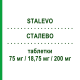 СТАЛЕВО (STALEVO) 75 мг/18,75 мг/200 мг таблетки 100 шт - Леводопа, Ингибитор декарбоксилазы, Ингибитор катехол-О-метилтрансферазы ORION