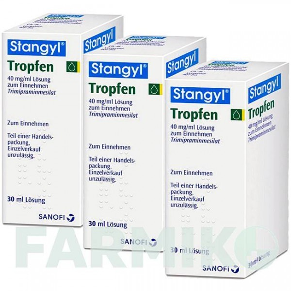 СТАНГИЛ (STANGYL) капли 90 мл - Тримипрамин SANOFI